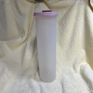 Vintage Tupperware Modular Mate Spaghettibehälter 1661-6 mit rosa Shaker Deckel 1913-2 - Bild 1 von 9