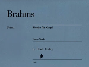 Brahms Works for Organ Revised Edition Sheet Music Book NEW 051481368 - Picture 1 of 1