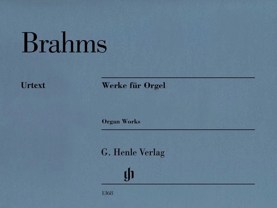 Brahms Works for Organ Revised Edition Sheet Music Book NEW 051481368 - Image 1 of 1
