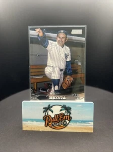 2024 Topps Stadium Club Yogi Berra #172 Chrome Parallel New York Yankees - Picture 1 of 2