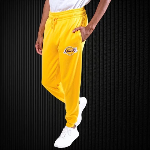 NWT Ultra Game NBA LA Lakers Super Soft Team Joggers Sweatpants Men Size Small Cover