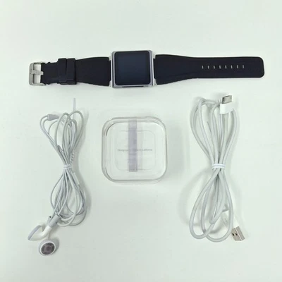 Apple iPod nano 6th Gen. Silver (8GB) w/ Box Headphones Charger Bundle - Tested - Image 1 of 4