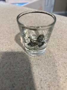 "Vidrio de chupito de urogallo transparente de 2,25"" de altura" - Imagen 1 de 3