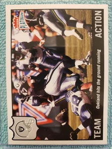 Fleer Platinum Oakland Raiders Team Action 2003 #201 Tyrone Wheatley - Imagen 1 de 4