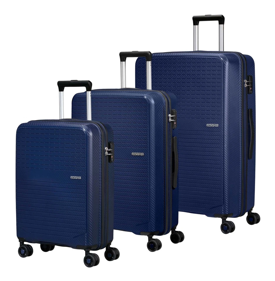 American Tourister 3 PC Set A Navy - Image 1 of 1