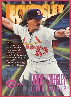 Dennis Eckersley 1997 Circa Rave #240 /150 #D 052/150 Cardinals - Image 1 of 2
