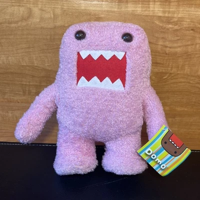 Unisex Licensed Japanese Pink Domo-Kun 9" Plush Doll - Image 1 of 4