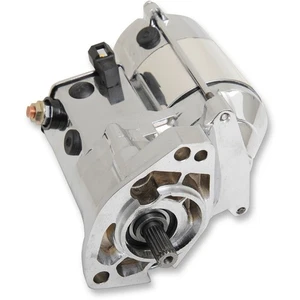 Terry Components Starter Motor - Chrome for Harley Davidson '90-93 BT 771090 - Picture 1 of 3