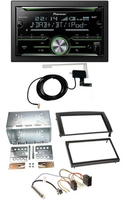 Pioneer CD USB MP3 Bluetooth 2DIN DAB Autoradio für Skoda Fabia 2004-2007 6Y Fac - Bild 1 von 4