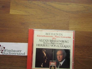 Beethoven: Piano Concertos 3 & 4 Alexis Weissenberg Berliner Philharmoniker HJer - Picture 1 of 2