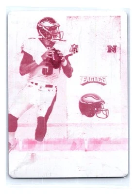 Mike Kafka 2010 Playoff Contenders Printing Plates 1/1 Magenta #225 - Image 1 of 2