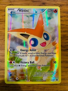 NM! Victini (XY117) Full Art Black Star Promo Pokemon Card! FREE P&P! - Picture 1 of 4