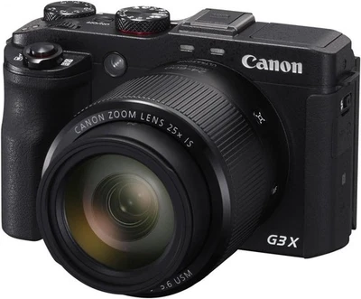 [NEAR MINT] Canon PowerShot G3 X 20.2 MP Digital SLR Camera Black (N007) - Image 1 of 3