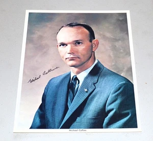 NASA Astronaut Michael Collins Original 8x10 Foto Autopen signiert Signatur - Bild 1 von 2
