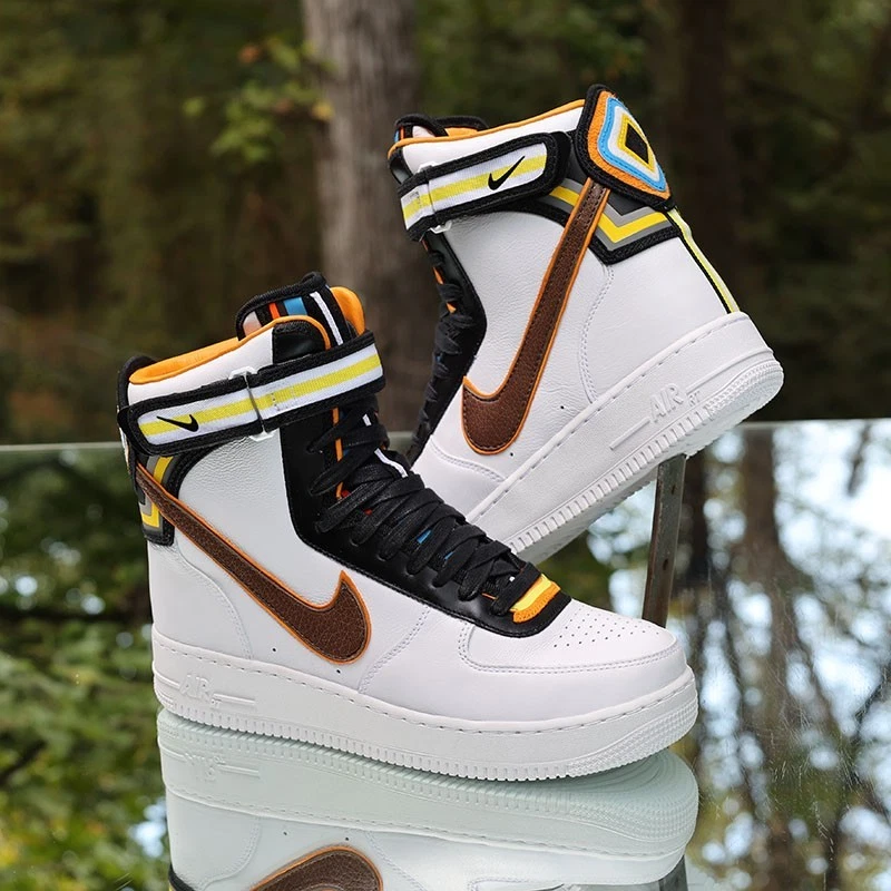 Nike Riccardo Tisci x Air Force 1 SP High White Baroque Brown for