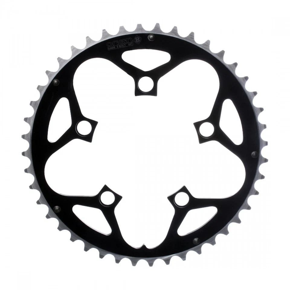 Origin8 53T 130mm BCD Alloy Chainring - CNC Machined 8/9/10-Speed, Ramped & - Image 1 of 1