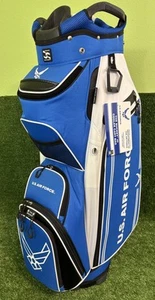 Team Effort U.S. Air Force Bucket III Cooler Cart Golf Bag NEW NO TAG 14 Way - Picture 1 of 5