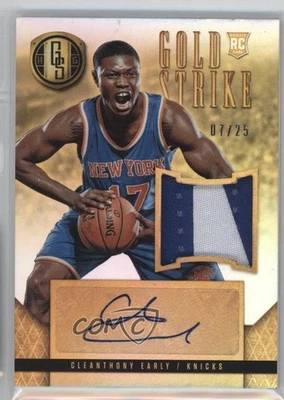 2014 Panini Gold Standard Strike Prime /25 Cleanthony Early #14 Rookie Auto RC - Image 1 of 2