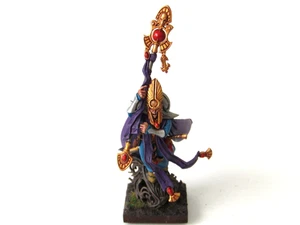 A6 WARHAMMER OLD WORLD HIGH ELF REALMS - HIGH ELF MAGE WELL PAINTED - Picture 1 of 4