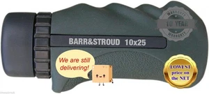Barr & Stroud Sprite Mini 10x25 Waterproof Bak-4 Monocular inc 10 Year Warranty - Picture 1 of 6