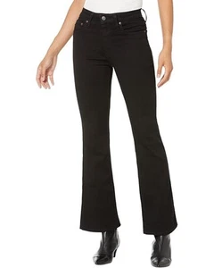 Levi's SOFT BLACK Women's 726 High-Rise Flare Jeans, US 16 Long| W33 L32 - Picture 1 of 4
