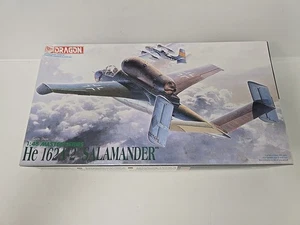 Dragon He 162A-2 Salamander Model Plane Kit 5508 NEW OPEN BOX ONLY  - Picture 1 of 12