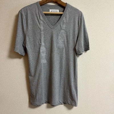 Martin Margiela 10 2007AW 男式 46 V 领 T 恤领结设计二手 — 第 1/4 张图片