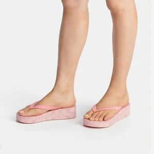 COACH PINK "LYNN" PLATFORM FLIP FLOPS SIZE 11 - Picture 1 of 4