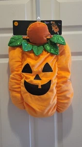 Halloween Calabaza Mascota Ropa Disfraz Talla Grande Lentejuelas Nuevo - Imagen 1 de 5