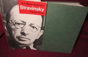 Stravinsky ~ Francis Routh. Master Musicians Series. UNread HbDj 1975 - Picture 1 of 12