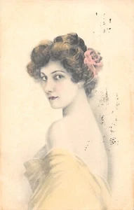 CPA ILLUSTRATEUR / FEMME - Picture 1 of 1