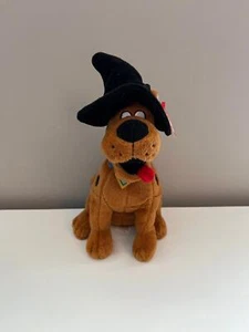 Ty Beanie Baby “Scooby Doo” the Dog - Witch Hat Version (7 inch) - Picture 1 of 6