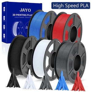 JAYO PLA High Speed 1.75mm 1.1KG Spool 3D Printer Filament 30-600mm/s Fast Print - Picture 1 of 14