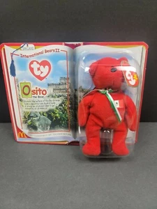 Ty Teenie Beanie Baby International Bears Collection Osito The Bear (1999) - Neu in Verpackung - Bild 1 von 6