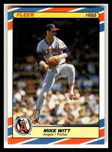 1988 Fleer SuperStars #43 Mike Witt - Picture 1 of 2