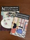 Vintage Magazines - Needlewoman And Needlecraft, 1947 & 1955, with Transfers