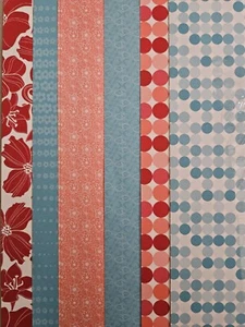 Stampin Up ROSA FLAMENCO 12 X 12" DSP Retirado 9 Hojas Completas - Imagen 1 de 3