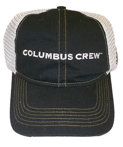 Columbus Crew Slouch Mesh Snapback Adidas MLS Hat - Osfa - Picture 1 of 2