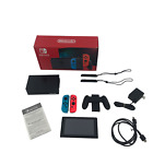 Nintendo Switch Console Hac-001 32gb With Red And Blue Joy-cons  #fc2174