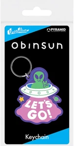 Gummi Schlüsselanhänger - Obinsun (Let's Go UFO) - Bild 1 von 1