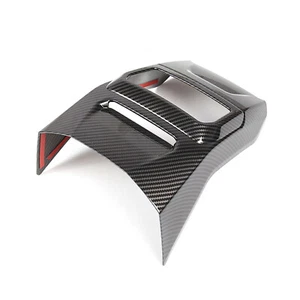 ABS Carbon Fiber Rear AC Air Outlet Anti-Kick Cover For BMW 1/2 Series 2020-2023 - Picture 1 of 8
