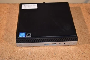 HP Prodesk 400 G3 DM Tiny Mini Micro PC G4400T 2.9G 4GB RAM Windows 7 Pro 32-bit - Picture 1 of 9