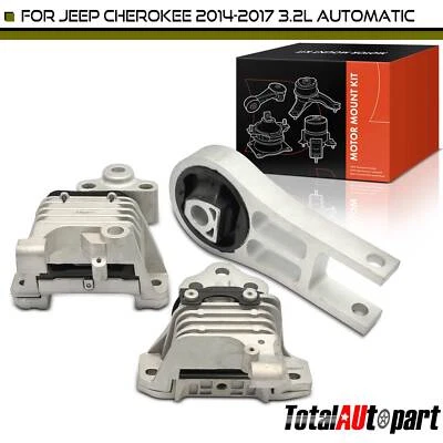 3x Montaje de motor y transmisión para Jeep Cherokee 2014 2015 2016 2017 3,2 L Foto 1 de 4