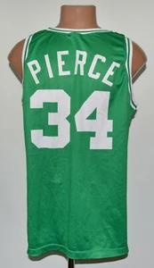 NBA BOSTON CELTICS BASKETBALL SHIRT TRIKOT CHAMPION #34 PIERCE L ERWACHSENE - Bild 1 von 7