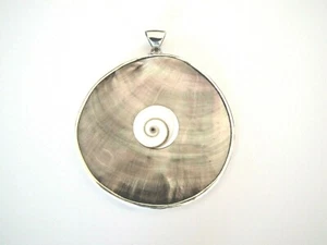 Pendentif Oeil Sainte Lucie - Argent 925/1000 Poinçonné *POSLB4REF18 - NEUF - Foto 1 di 2