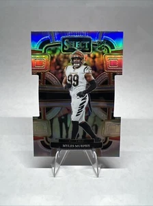 2023 Panini Select #22 Myles Murphy Rookie RC Silver Die-Cut Prizm - Bengals - Picture 1 of 2
