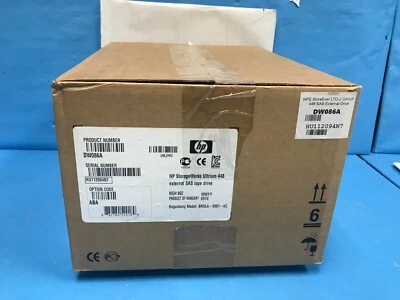 HPE StoreEver LTO-2 External Ultrium 448 SAS External Drive DW086-60001 NEW!!! - Image 1 of 2