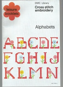 Cross Stitch Embroidery Patterns 13 styles Monograms Alphabets Letters K10 - Picture 1 of 2