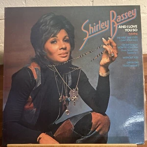Shirley Bassey And I Love You So LP 1972 United Artists Records UAL 34688 (R4.5) - Picture 1 of 2