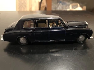 Vintage Dinky Toys Meccano #152 Rolls Royce Phantom V schwarzes Automodell - Bild 1 von 15